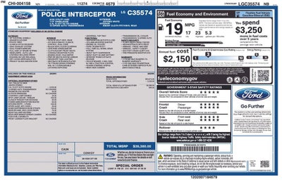 2020 Ford Police Interceptor Utilit BASE