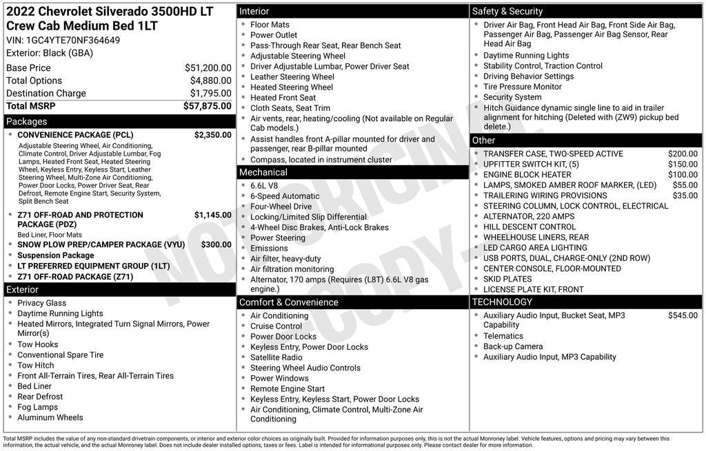 2022 Chevrolet Silverado 3500 HD LT