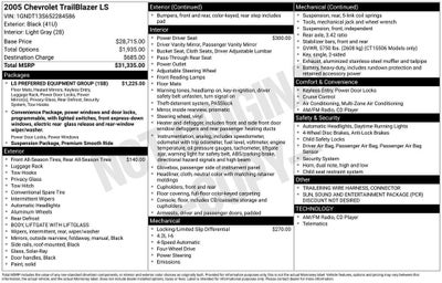 2005 Chevrolet Trailblazer LS