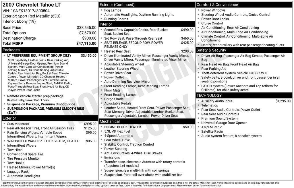 2007 Chevrolet Tahoe LT
