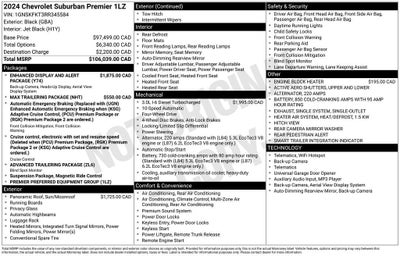 2024 Chevrolet Suburban Premier