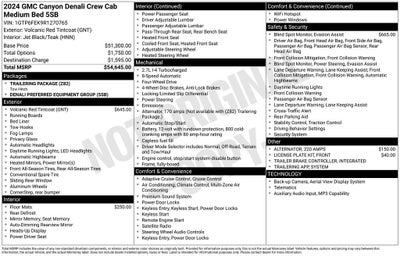 2024 GMC Canyon Denali