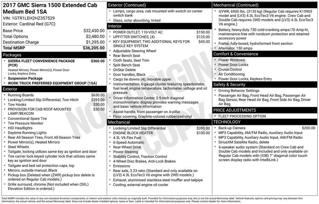 2017 GMC Sierra 1500 BASE