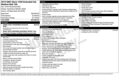 2015 GMC Sierra 1500 BASE