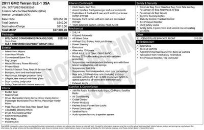 2011 GMC Terrain SLE-1