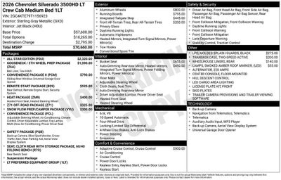 2026 Chevrolet Silverado 3500 HD LT