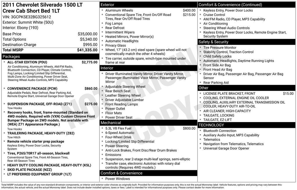 2011 Chevrolet Silverado 1500 LT