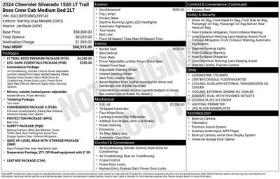 2024 Chevrolet Silverado 1500 LT Trail Boss