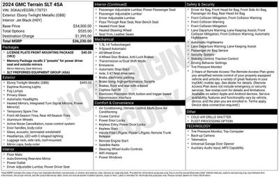 2024 GMC Terrain SLT