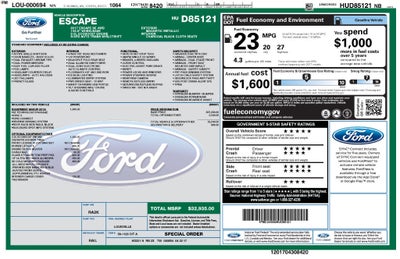 2017 Ford Escape SE