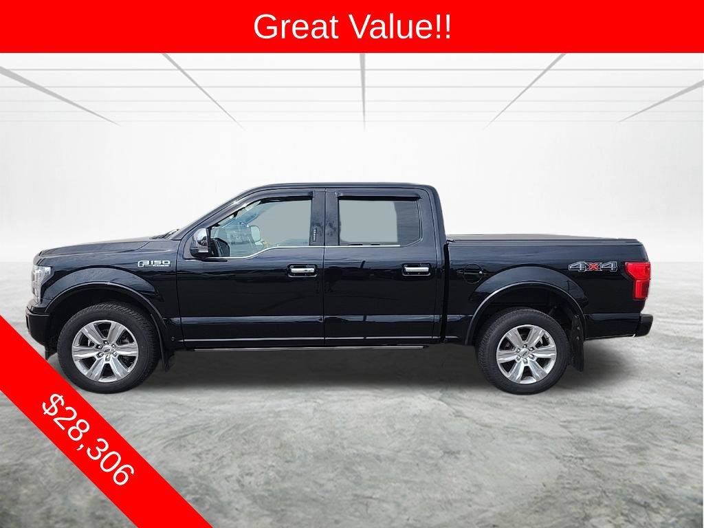 Used 2018 Ford F-150 Platinum with VIN 1FTEW1EG4JFC06002 for sale in Aitkin, Minnesota