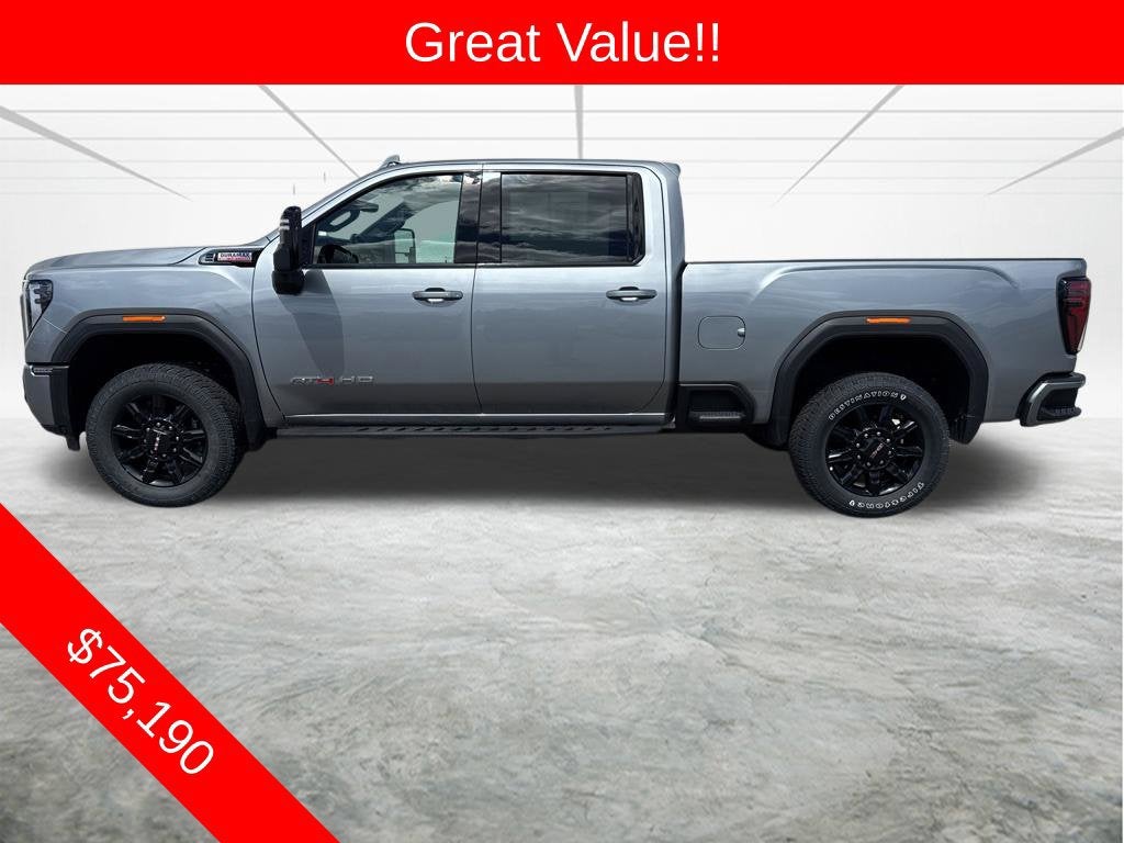 Used 2025 GMC Sierra 3500HD AT4 with VIN 1GT4UVEY1SF339416 for sale in Aitkin, Minnesota