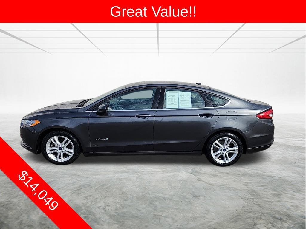 Used 2018 Ford Fusion Hybrid S with VIN 3FA6P0UU7JR271535 for sale in Aitkin, Minnesota